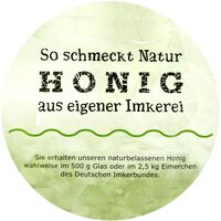 Honig aus eigener Imkerei Grafik: Honig aus eigener Imkerei